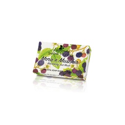 [45966] 191415 FLORINDA VEGETAL SOAP 100G BLACKBERRY AND MUSK