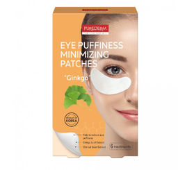 [002747] 586591 PUREDERM EYE PUFFINESS MINIMIZING PATCHES "GINKGO" - ADS267