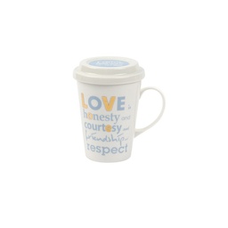 [014688] SLB006D MERRY6FUNNY MUG 370ML LOCK&LOCK