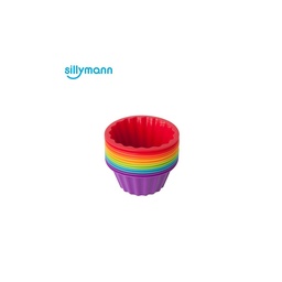 [22620] 154273 SILLYMANN SILICONE MUFFIN MOULD (S) 12PC