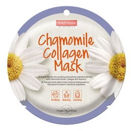 [23520] 187841 PUREDERM CHAMOMILE COLLAGEN MASK - ADS804