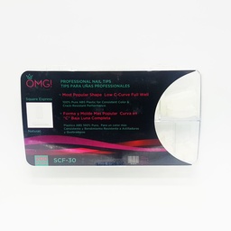 [23924] 1008103 OMG PROFESSIONAL NAIL TIPS SQUARE SCF-30