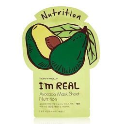 [25522] TONYMOLY I'M REAL AVOCADO MASK SHEET