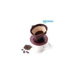 [25608] 156352 SILLYMANN COLLAPSIBLE COFFEE DRIPPER- BROW