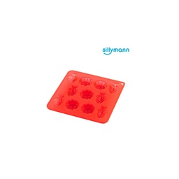 [25628] 151876 SILLYMANN SILICONE COOKIE MOULD - N. RED