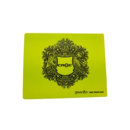 [26027] CROC HEAT PROOF MAT GREEN