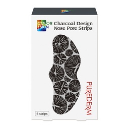 [27036] 190018 PUREDERM CHARCOAL DESIGN NOSE PORE STRIP