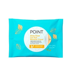 [27099] 265246 POINT DEEP CLEAN LIP&EYE REMOVER TISSUE 30P