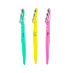 [27513] 1008407 OMG EYEBROW RAZOR 3UNIDADES PREMIUM