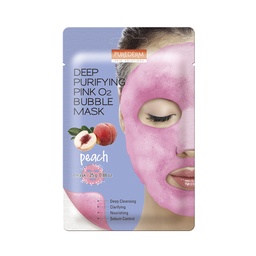 [31130] 193255 PUREDERM DEEP PURIFYING PINK O2 BUBBLE MASK