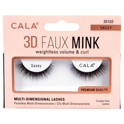 [31573] 351036 CALA 3D FAUX MINK  PESTAÑA #35103 SASSY