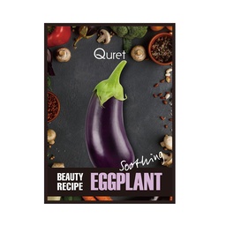 [32600] 520083 QURET BEAUTY RECIPE EGGPLANT SOOTHING MASK