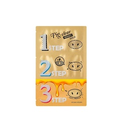 [32662] 383503 HOLIKA HOLIKA PIG-CLEAER HONEY GOLD 3STEP