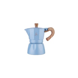 [32907] B16 CAFETERA ITALIANA C2 KITCHEN TURQUESA 150ML