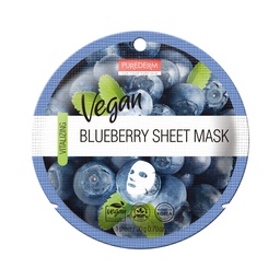 [33961] 320204 PUREDERM VEGAN BLUEBERRY SHEE MASK ADS873