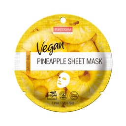 [33964] 320235 PUREDERM VEGAN PINEAPPLE SHEET MASK ADS876