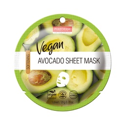 [33966] 320112 PUREDERM VEGAN AVOCADO SHEET MASK ADS861