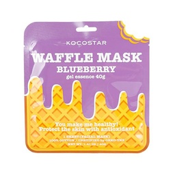 [34259] 324018 KOCOSTAR WAFFLE MASK BLUEBERRY 40G