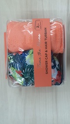 [34367] 692252 CALA SHOWER CAP&HAIR TURBAN #69225