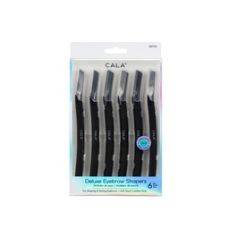 [34383] 507334 CALA DELUXE EYEBROW SHAPERS 6PCS#50733