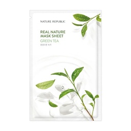 [34822] 449392 NATURE REPUBLIC REAL NATURE MASK GREEN TEA