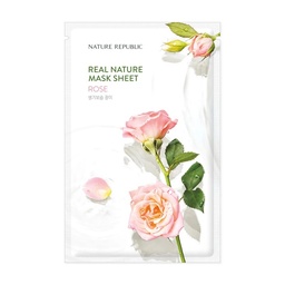 [34832] 449460 NATURE REPUBLIC REAL NATURE MASK SHEET ROSE