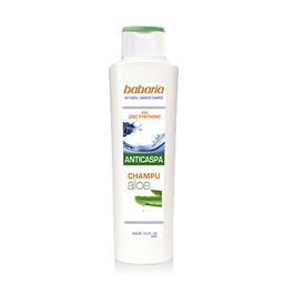 [35497] 021289 BABARIA DANDRUFF SHAMPOO ALOE 400ML