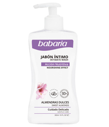 [35520] 028530 BABARIA JABON INTIMO ALMENDRAS DULCES 300ML