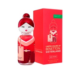 [35989] 018749 BENETTON SISTERLAND RED ROSE EDT 80ML