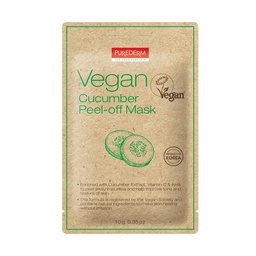 [36248] 198649 PUREDERM VEGAN CUCUMBER PEEL-OFF MASK