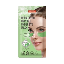 [36258] 321607 PUREDERM NEON GREEN ONLY GEL UNDER EYE MASK