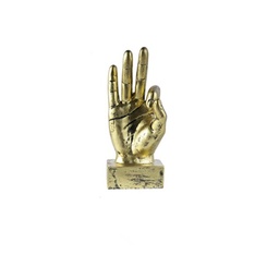 [38503] H32 W8000-303 ESTATUA DE MESA  DECORATIVA-MANO