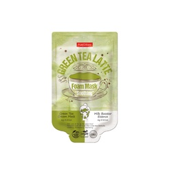 [40120] 322987 PUREDERM GREEN TEA LATTE FOAM MASK