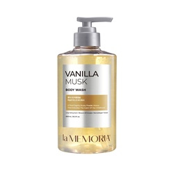 [40469] 374375 LA MEMORIA VANILLA MUSK BODY WASH 600ML